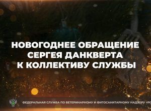 Новогоднее обращение Сергея Данкверта к коллективу Россельхознадзора