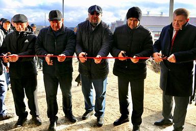 В Алексеевском районе Татарстана открылся новый кормовой центр